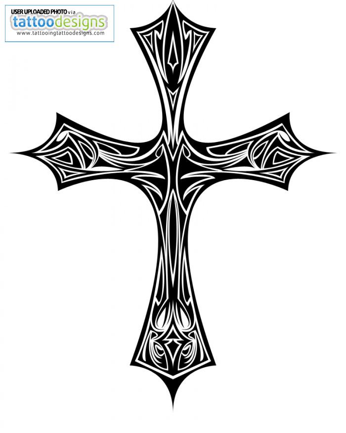 Tribal Cross By Webgrillo Image | Tattooing Tattoo Designs