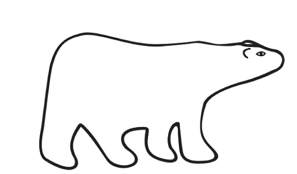 Polar Bear Clipart Black And White | Clipart Panda - Free Clipart ...