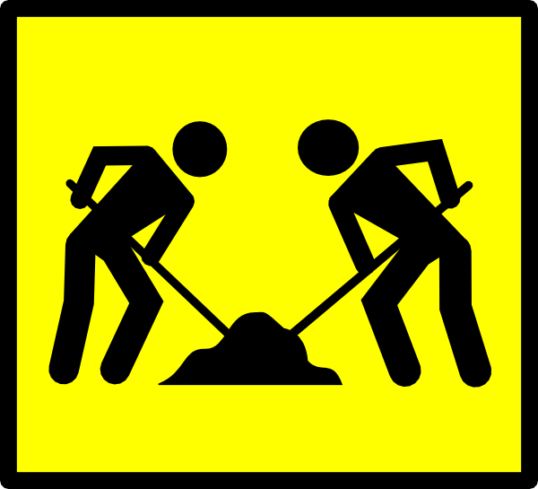 Road Work Clip Clip Art Vector | Clipart Panda - Free Clipart Images
