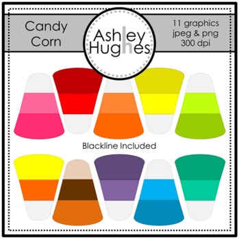 CANDY CORN {GRAPHICS FOR COMMERCIAL USE} - TeachersPayTeachers.