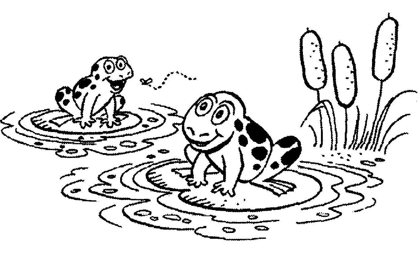 Frog On Lily Pad Clipart | Clipart Panda - Free Clipart Images