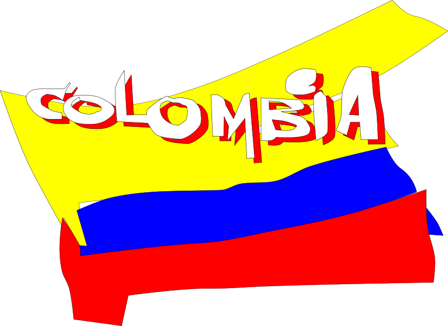 Colombia feliz Clipart, vector clip art online, royalty free ...