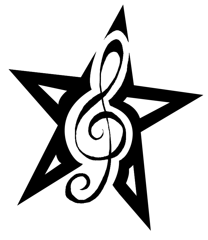 Music Notes Star