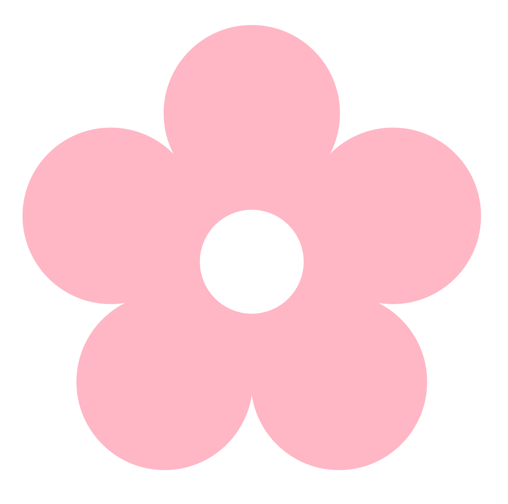 Retro Flower 1 Color Colour Cherry Blossom Pink Peace xochi.info ...