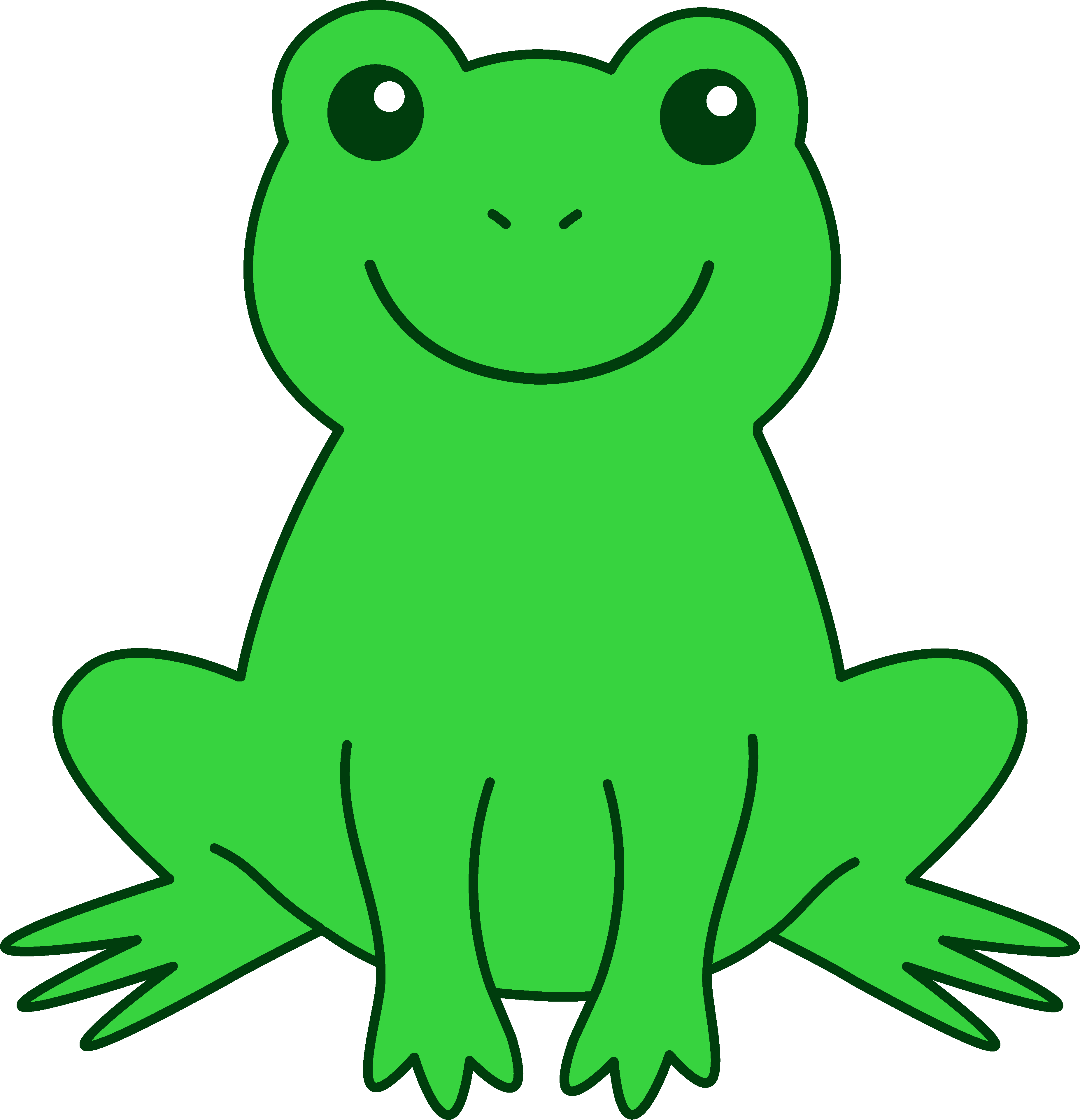 Green Frog Clipart | Clipart Panda - Free Clipart Images