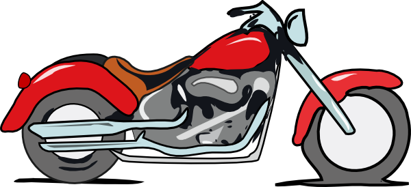 Harley Motorcycle Clipart Black And White | Clipart Panda - Free ...