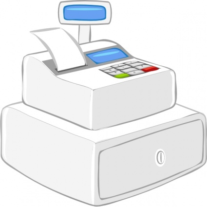 Cashier Case Calculator clip art - Download free Other vectors