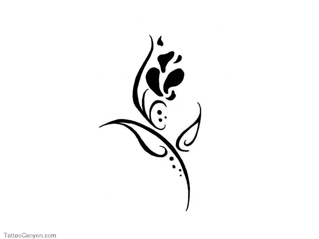 Free Designs Girly Flower Tattoo Wallpaper Picture # - ClipArt ...