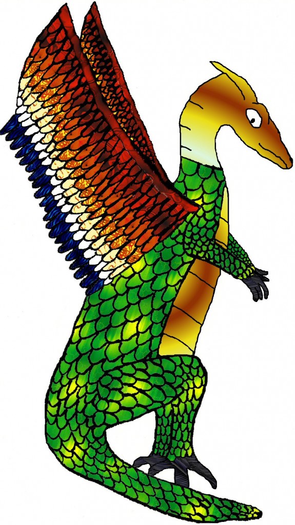 Granga the feathered serpent - Bike SwineBike Swine