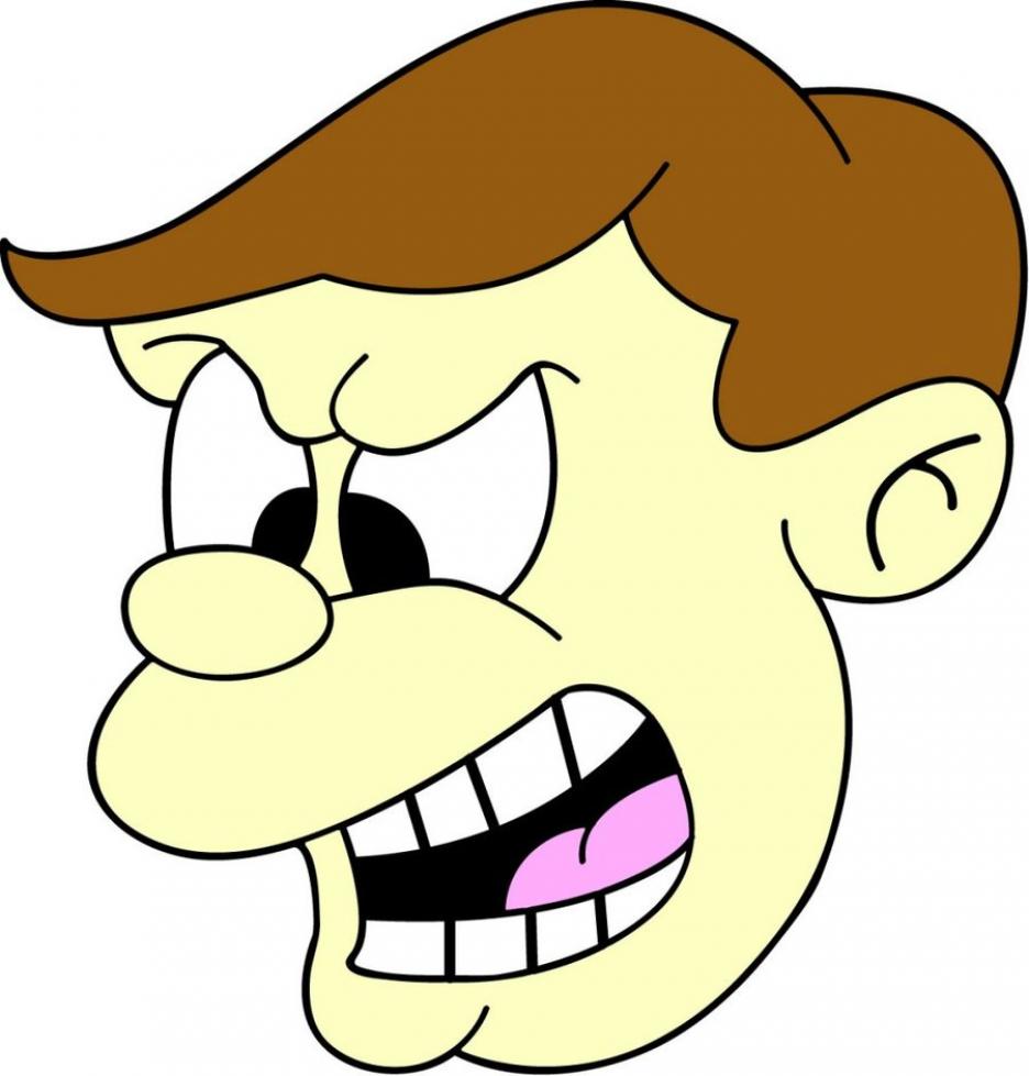 Cartoon Picture Of Angry Face - ClipArt Best