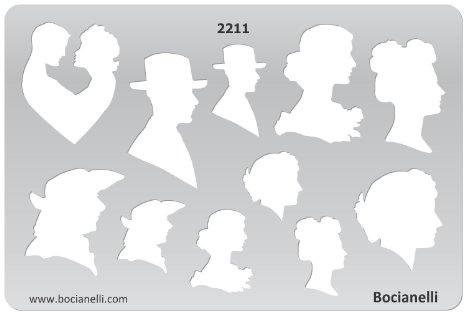 Amazon.com: Plastic Stencil Template for Graphical Design Drawing ...