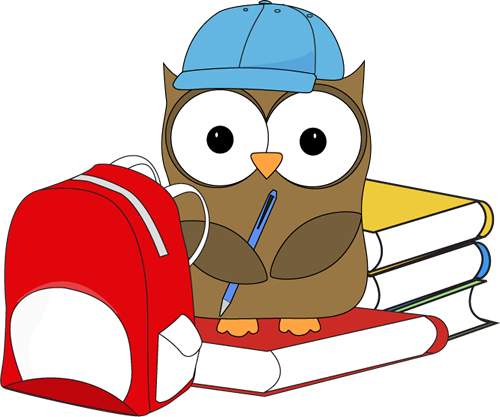 School Owl Clip Art Image Cute Wearing A Baseball Cap Icon - Free ...