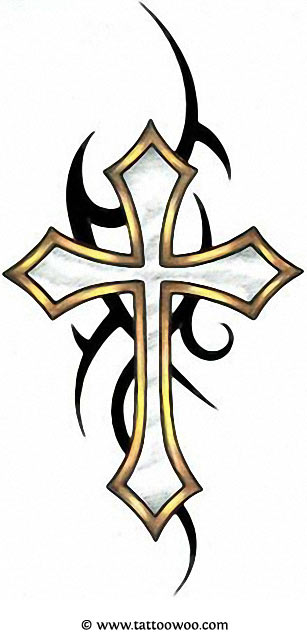 50 Cross Tattoos | Tattoo Designs of Holy Christian, Celtic and ...