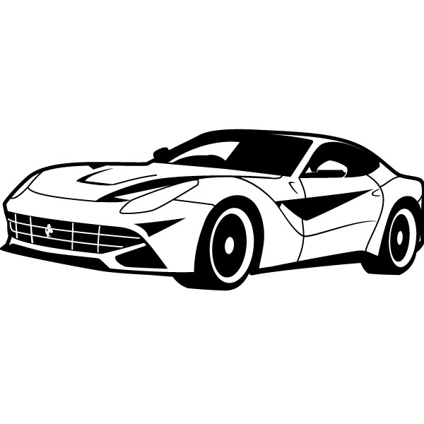Sports Car Vector by Vectorportal on DeviantArt