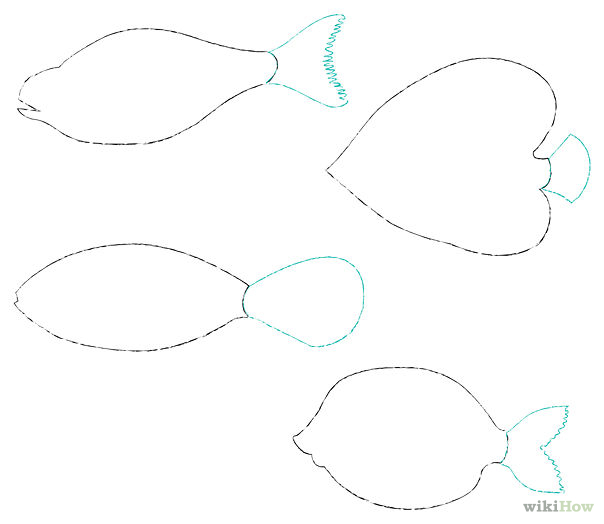 How to Draw Tropical Fishes: 7 Steps (with Pictures) - wikiHow