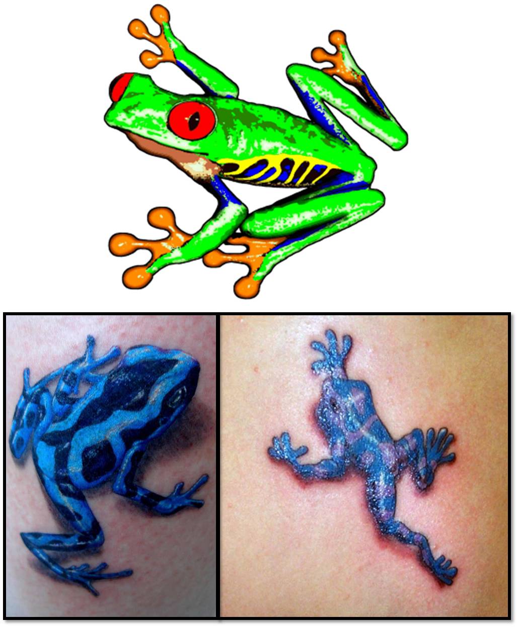 Frog Tattoos, Designs And Ideas : Page 16