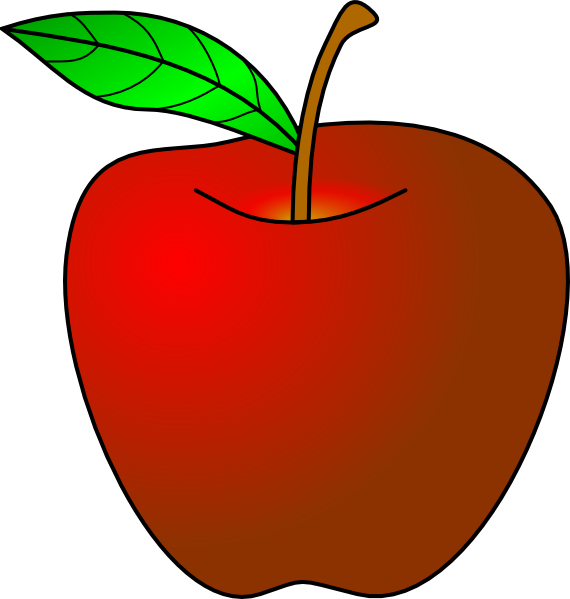 Apple Clip Art at Clker.com - vector clip art online, royalty free ...