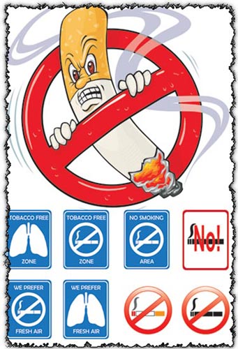 No smoking vector eps vectors for download
