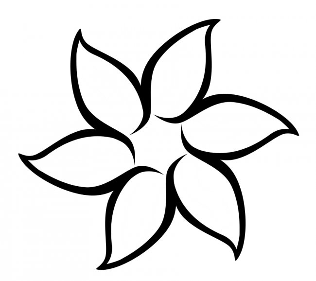 Images For - Flower Template