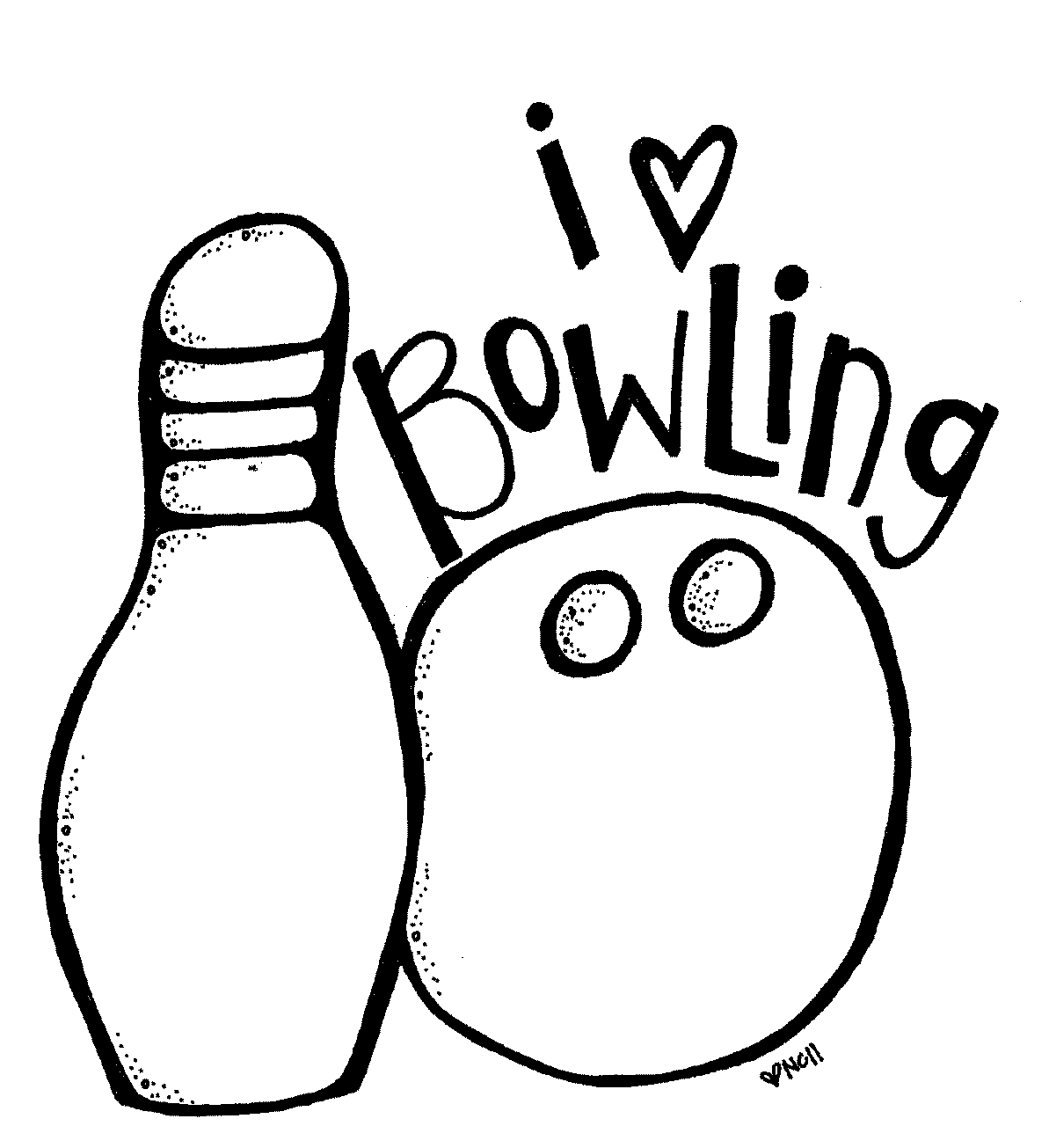 Printable bowling coloring page 2 coolest free printables,bowling ...