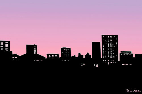 Skyline Silhouette - Pictify - your social art network