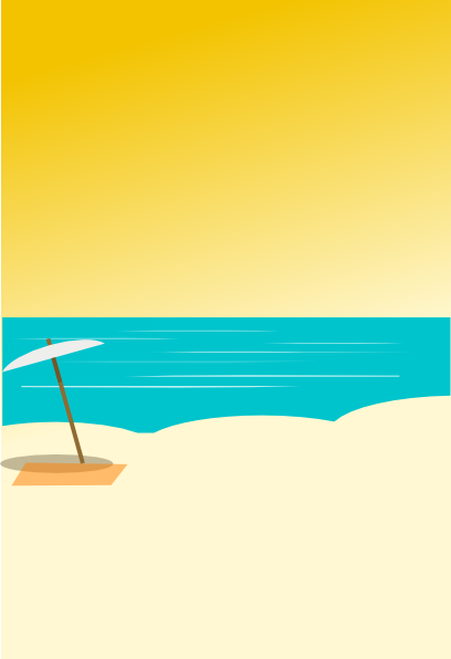 Beach Background 2 clip art - vector clip art online, royalty free ...