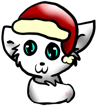 Cute Cat Face Clipartcute Cat Face Cartoon Christmas Echos Cute ...