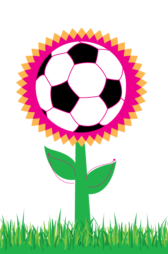 Download Soccer Flower Vector Free