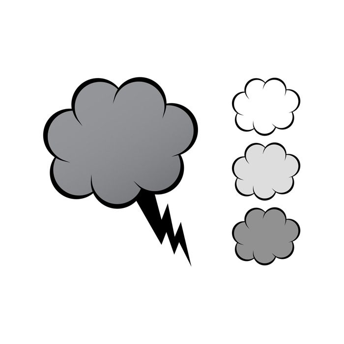 Bytedust Lab – Vector & Design This Vector Thundercloud with ...