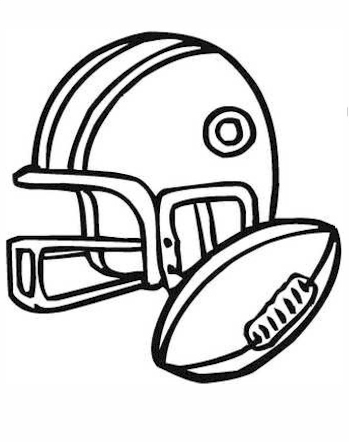 American Football Coloring Pages (1) | Coloring Kids