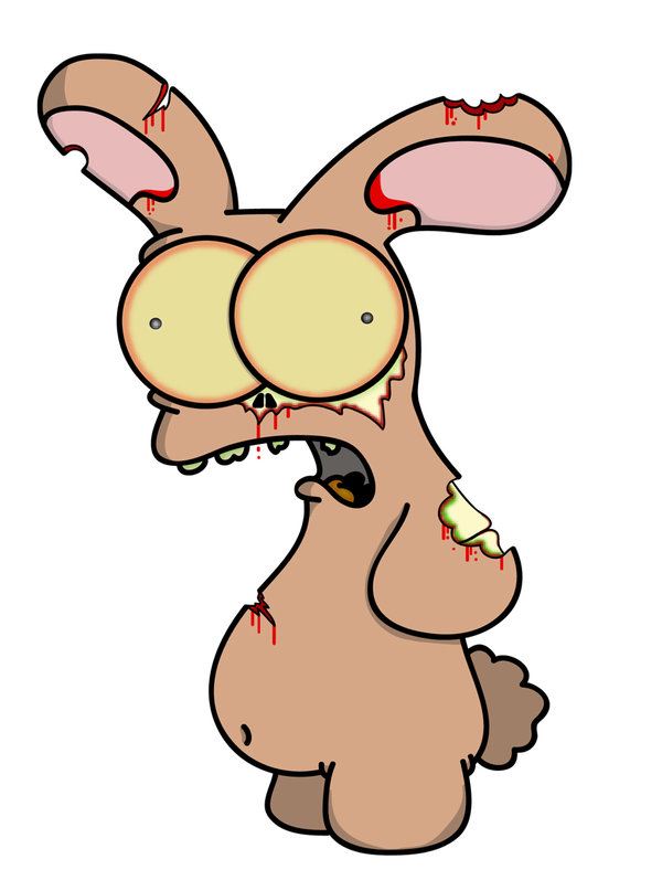 deviantART: More Like Zombie Bunny by SuperRamen