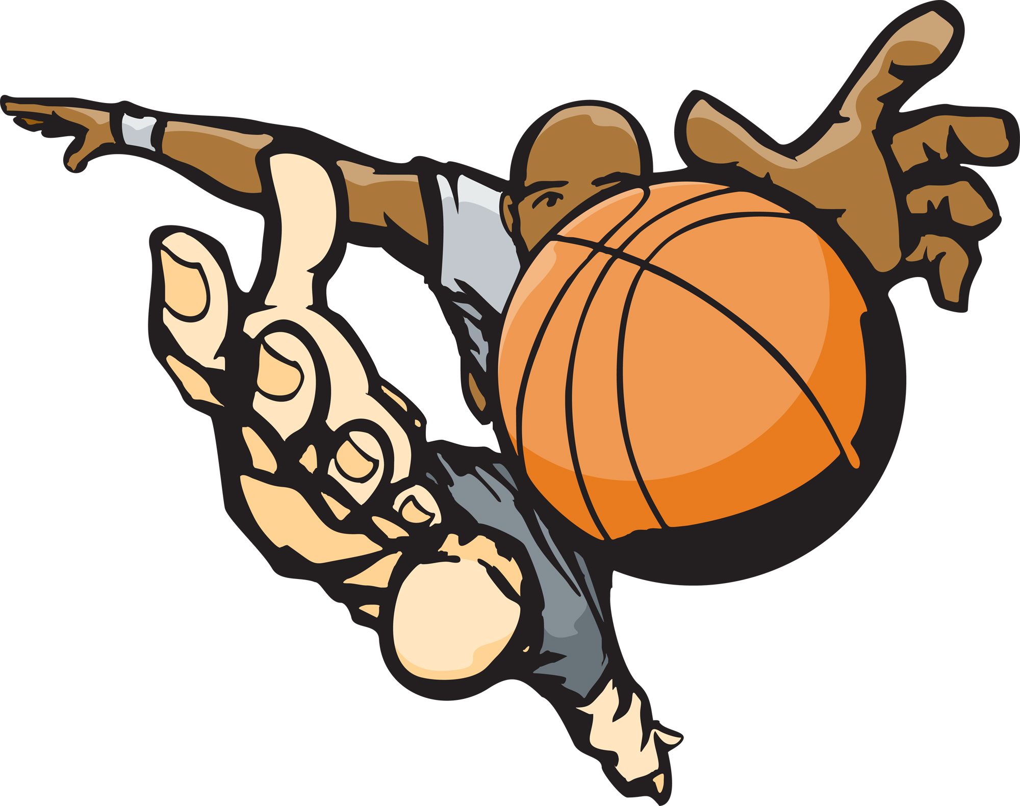 Clip Art Basketball Blocked Shots | Clipart Panda - Free Clipart ...