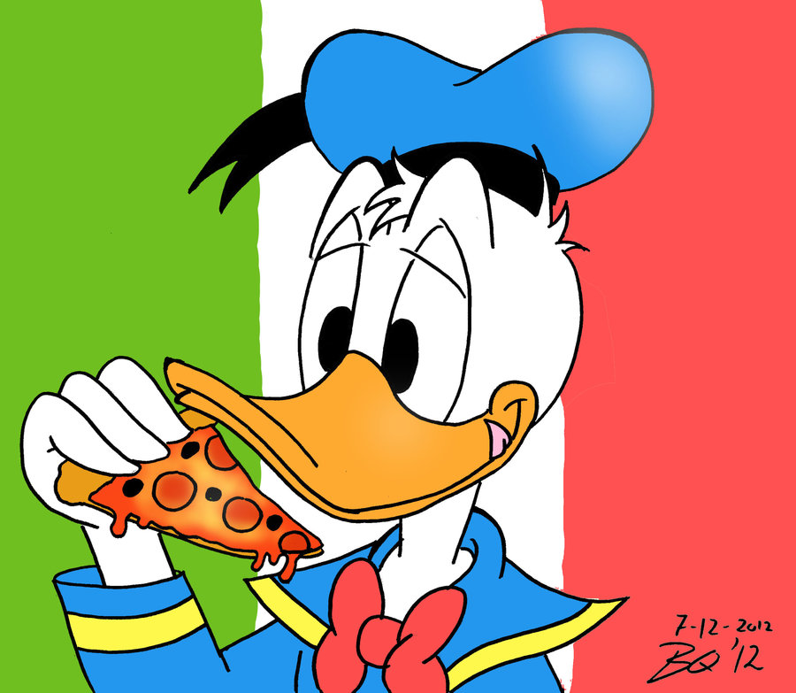 donald_duck_eating_some_ ...