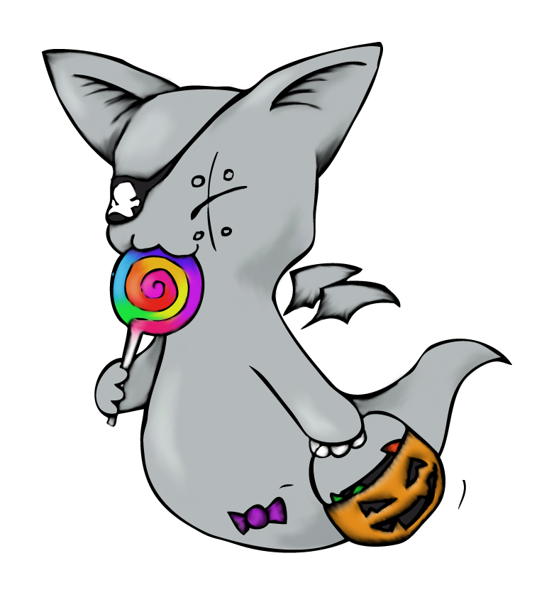 Zombat: Trick or Treat! by Coffin-Rabbit on deviantART