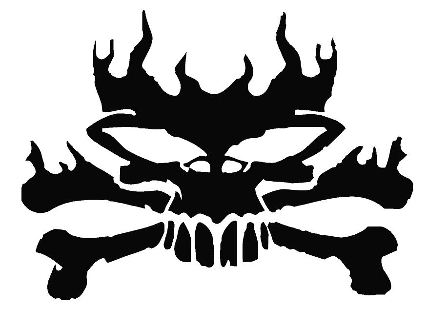 Diablo Skull Decal [dec-skull_diablo] - $4.00 Decal Doctorz ...