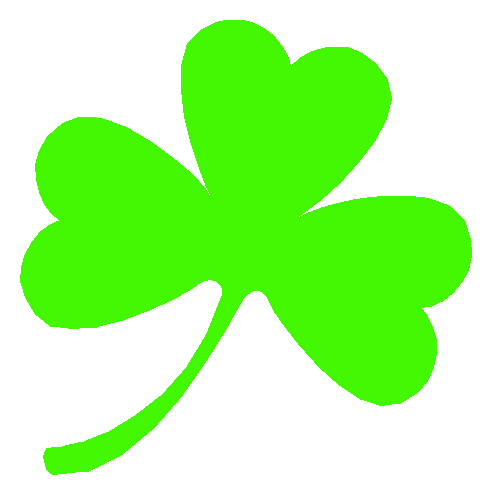 Free Four Leafed Clover Clipart - Public Domain Holiday/StPatrick ...