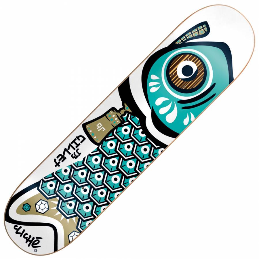 Cliche Skateboards Cliche JB Gillet Koi Fish Impact Plus ...