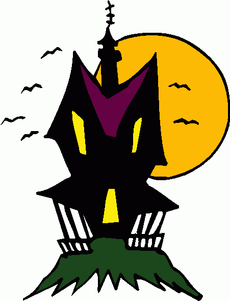 Haunted Houses Clipart - ClipArt Best