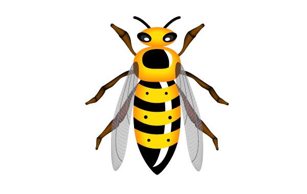 Vector wasp clip arts, free clipart - ClipartLogo.