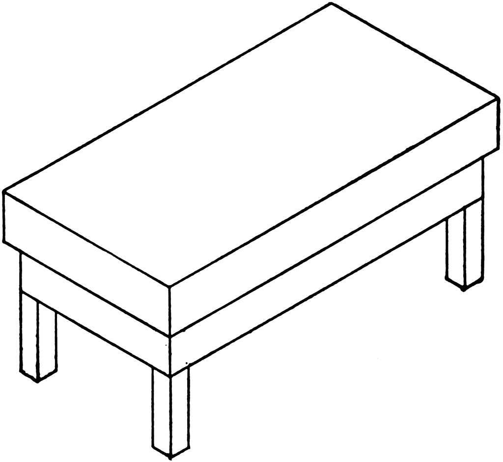 Images For > Bench Clipart