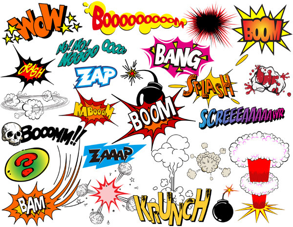 Digital Download Discoveries for SUPERHERO CLIPART from EasyPeach.