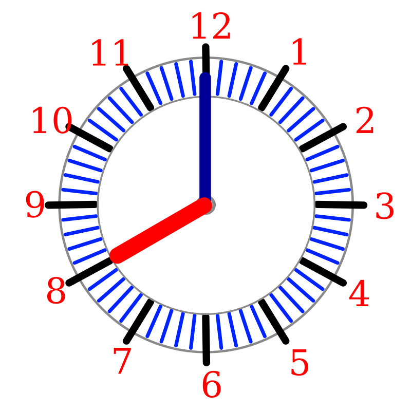 Clipart - Lerning Clock 2