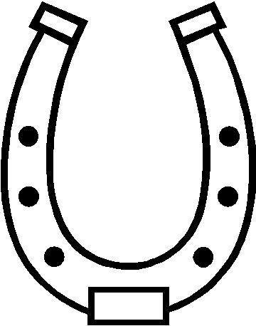 Animal Decals :: Horse Decals :: Horse Shoe Decal / Sticker -