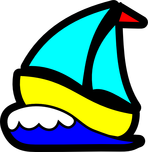 Sailboat Clip Art at Clker.com - vector clip art online, royalty ...