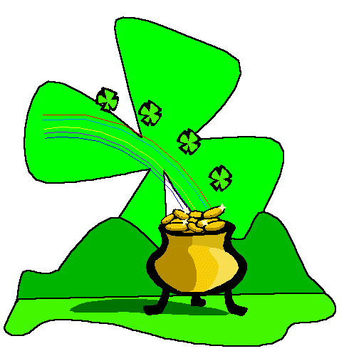 Free Shamrock Clip Art Black And White | Clipart Panda - Free ...