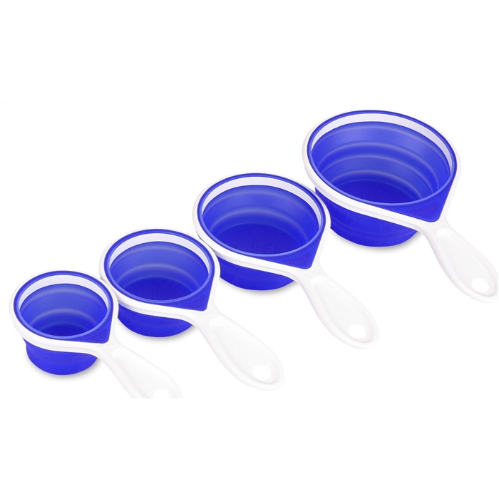 Auto, Home & Tools | Kitchenware | Cool Blue Silicone Measuring ...