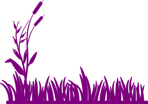 Purple Grass clip art - vector clip art online, royalty free ...