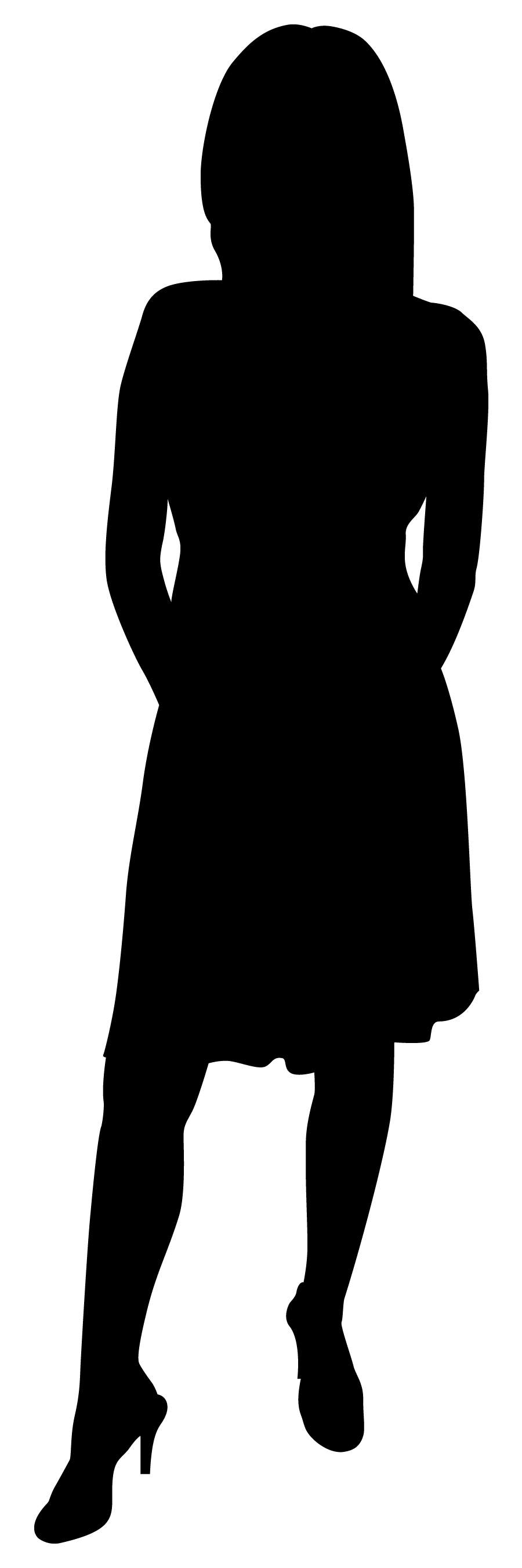 Images For > Man Woman Silhouette Business