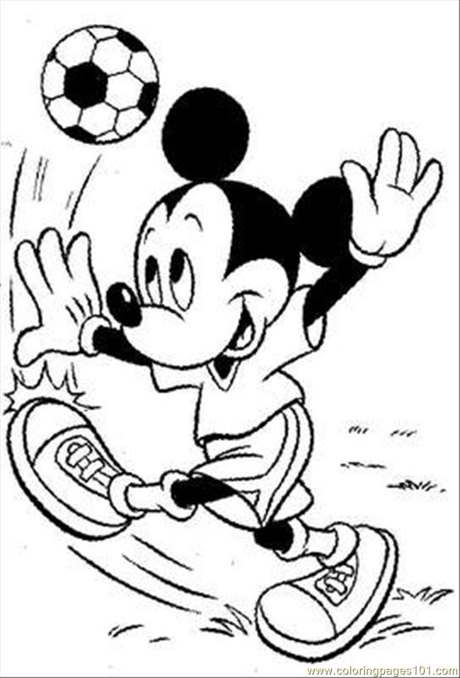 Free Printable Mickey Mouse Coloring Pages For Kids