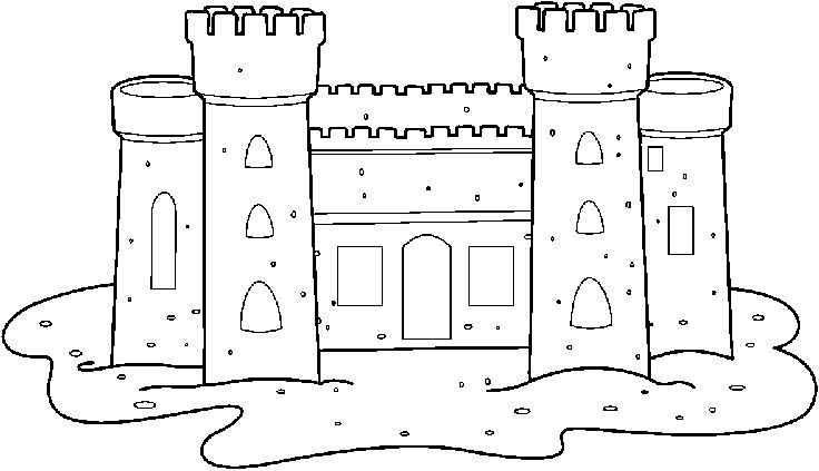 free clip art castles | ... , and Celebrations/Images/Black and ...